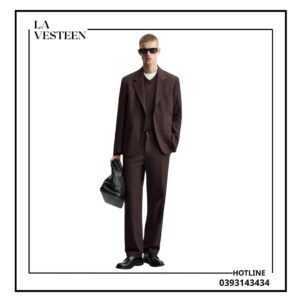 Suit nâu phong cách tối giản