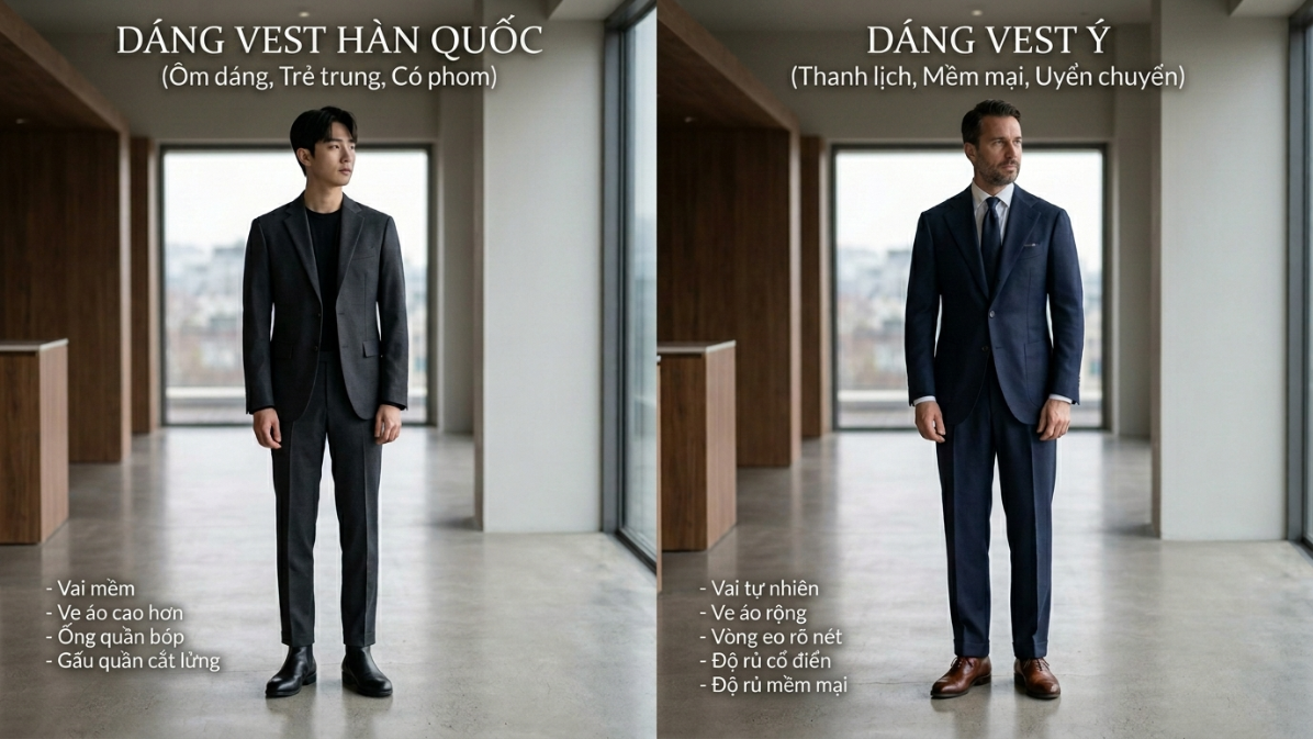 Two men in stylish suits.